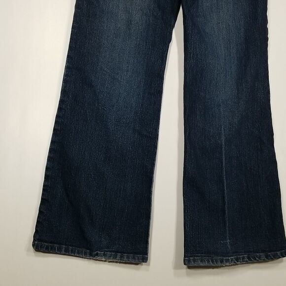 Bum Equipment Jeans Women's Size 12 Washed Blue Button with Zip Closure 5 Pocket - Picture 9 of 10
